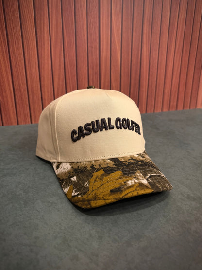 Casual Golfer Camo Hat