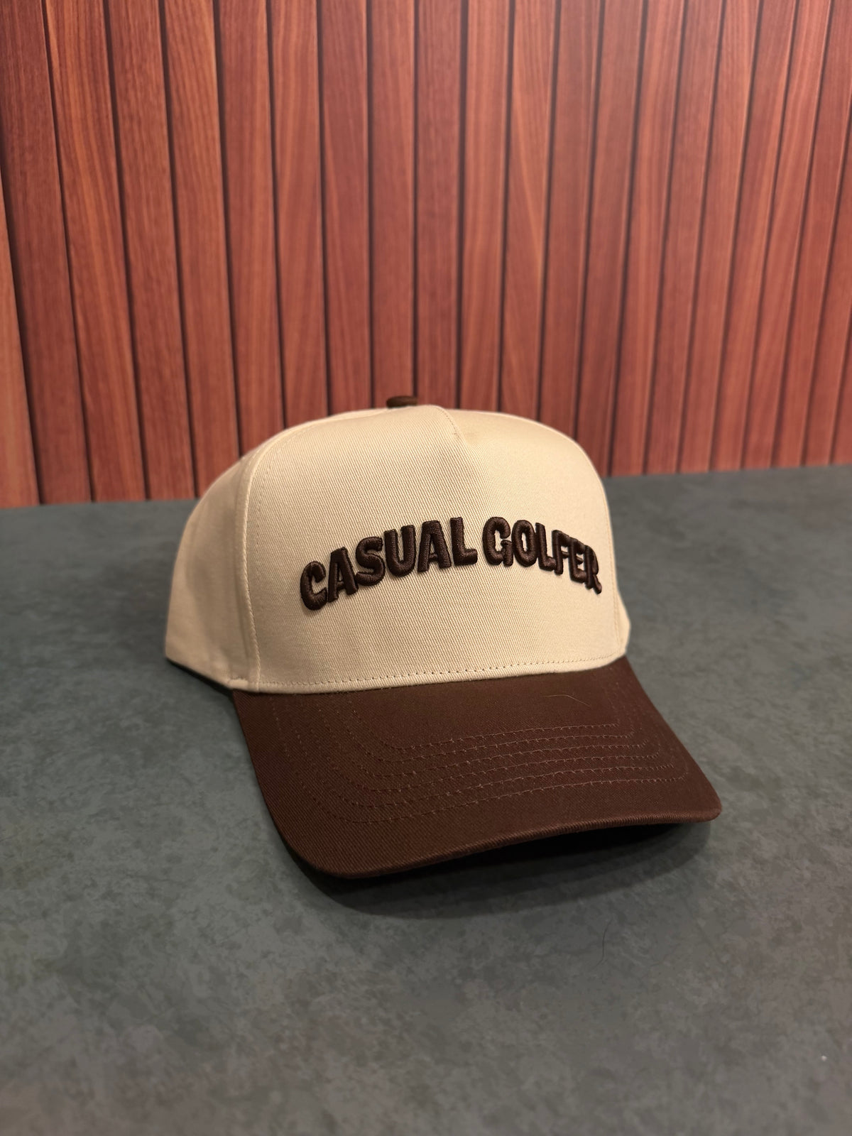 Casual Golfer Brown Hat