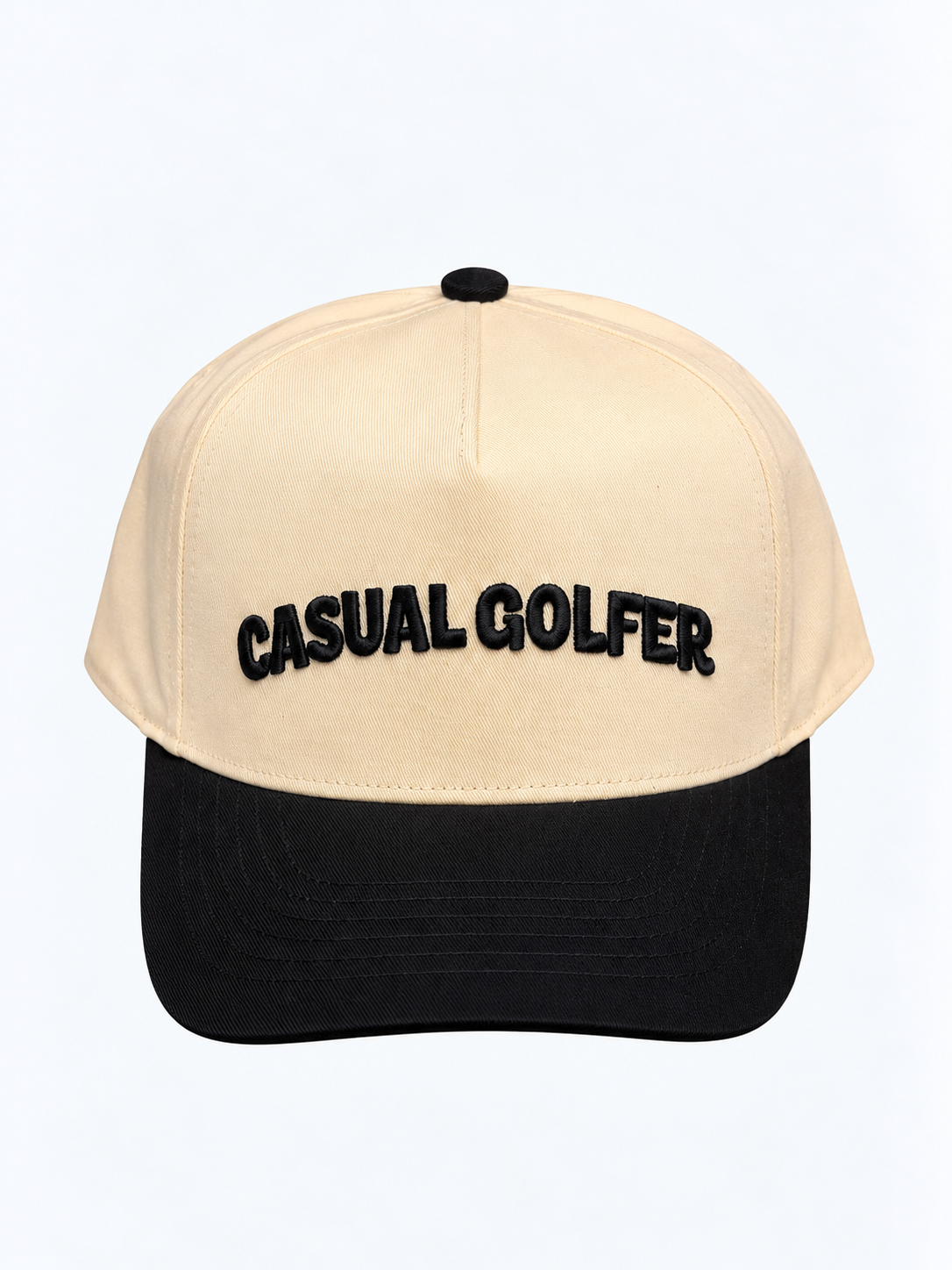 Casual Golfer Black Hat