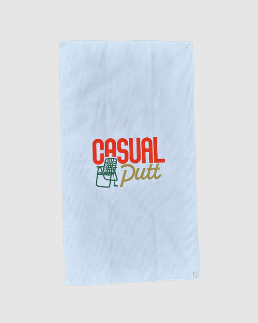 White Eco-Friendly Golf Towel